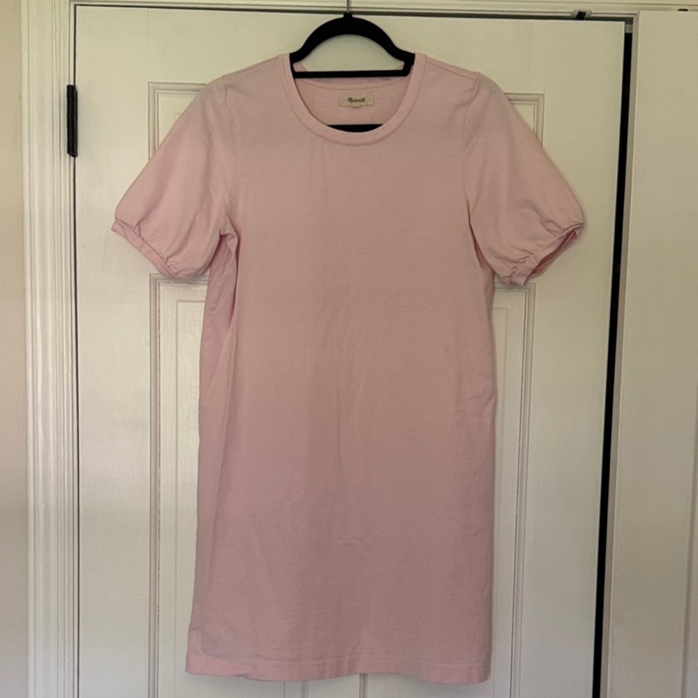 Madewell Light Pink Mini Dress